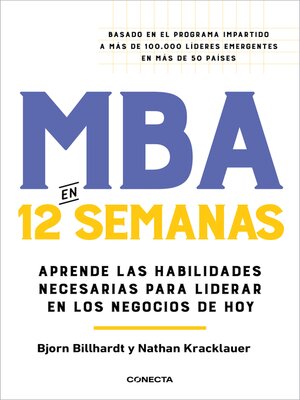 MBA en 12 semanas - ebook